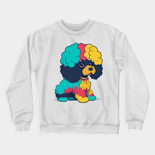 Poodle Portrait Crewneck Sweatshirt